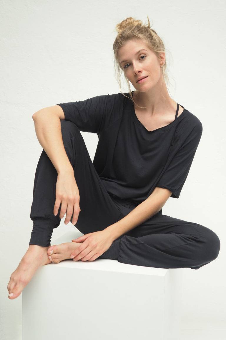 Kismet Yogastyle Yoga Pant Padmini – Anthracite Sonderangebot der Fabrik