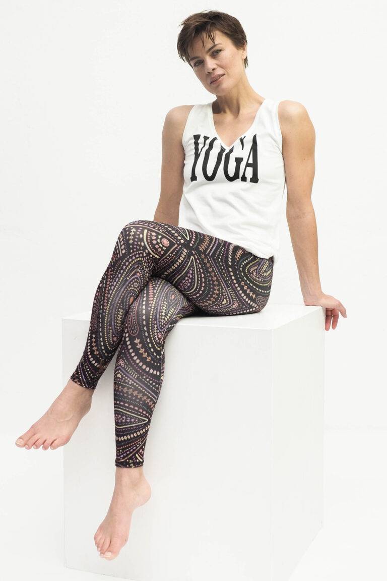 Kismet Yogastyle Ganga Leggings 7/8 mandalay red 50% Rabatt mit kostenlosem Versand