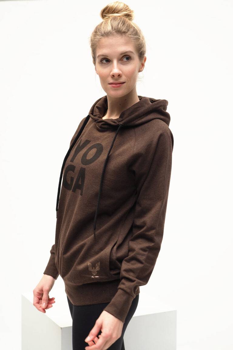 Kismet Yogastyle YOGA Hoodie Rudra – Hazel Marl Meist gekauft