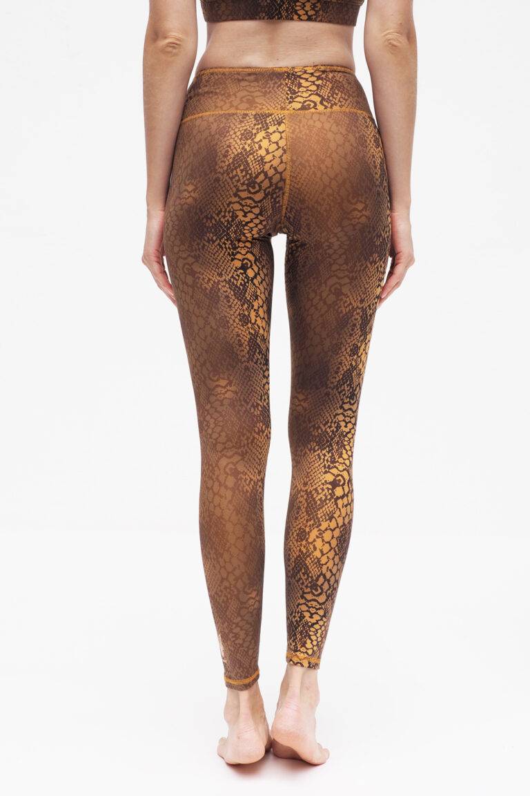 Kismet Yogastyle Yoga Leggings Ganga 7/8 – Desert Snake Fabrikpreis