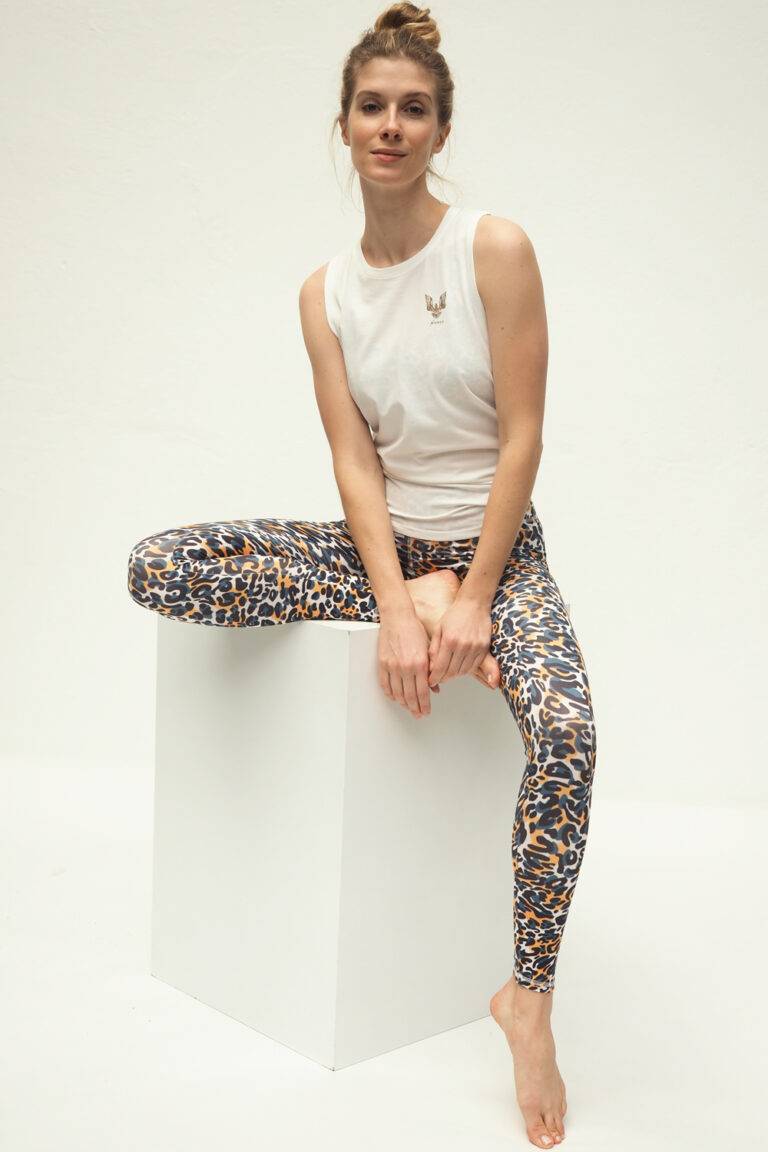 Kismet Yogastyle Yoga Leggings Ganga 7/8 – Goodvibes White Rabatt