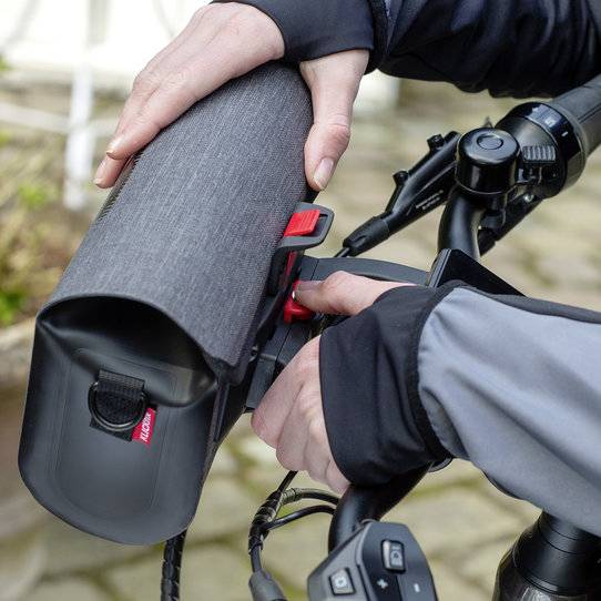 ﻿Klickfix Kompakte und handliche, wasserdichte Lenkertasche Tiefpreis