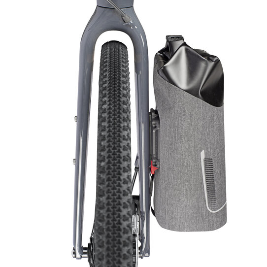 Klickfix Wasserdichte, formstabile Gabeltasche mit Rollverschluss Super Sparpreis
