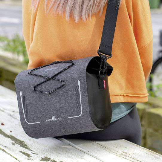 Klickfix Mittelgroße, wasserdichte Lenkertasche Letzter Tag