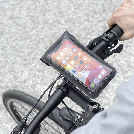 Klickfix wasserdicht verschweißte flache Textiltasche für Smartphones Weihnachtsangebot