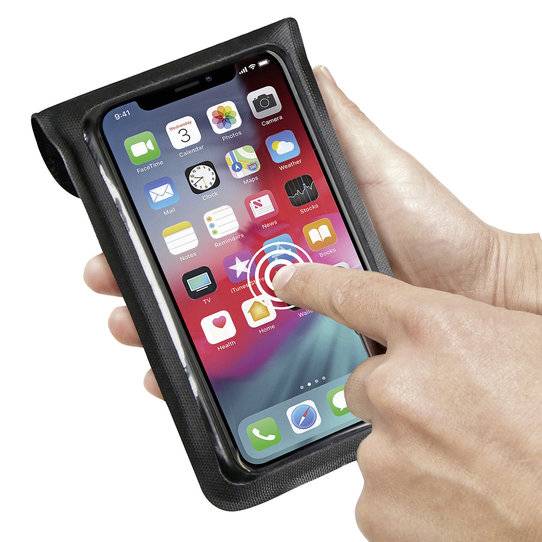 Klickfix wasserdicht verschweißte flache Textiltasche für Smartphones Osterangebot
