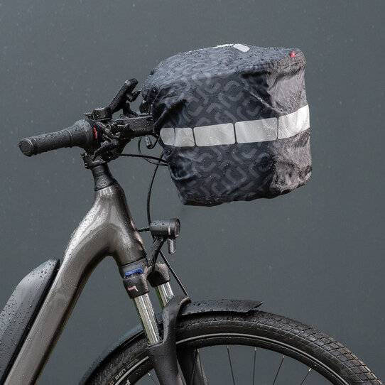 Klickfix Regenhülle mit Reflektor – ideal für Bikebaskets oder Lenkerkörbe Letzter Tag