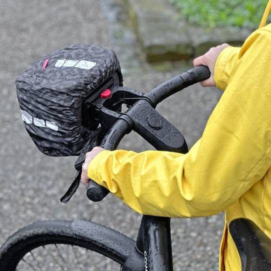 Klickfix Regenhülle mit Reflektor – ideal für Roomy oder kompakte Lenkertaschen Zeitbegrenzte Promotion