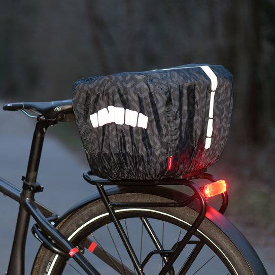 Klickfix Regenhülle mit Reflektor – ideal für Carrybag GT oder Gepäckträgerkörbe Bis zu 50% Rabatt