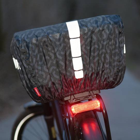 Klickfix Regenhülle mit Reflektor – ideal für Carrybag GT oder Gepäckträgerkörbe Bis zu 50% Rabatt