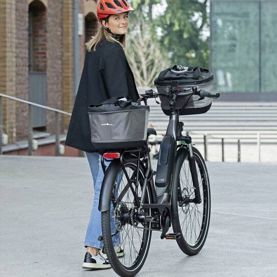 Klickfix leichte Shoppingtasche mit Kordelverschluss für Lenker Adapter Begrenzte Freigabe