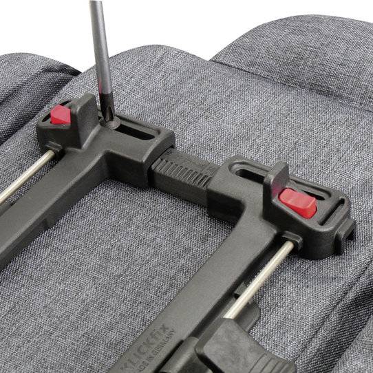 Klickfix extra stabile Tourentasche, faltbare Seitentaschen – für beliebige Gepäckträger Riesige Rabatte