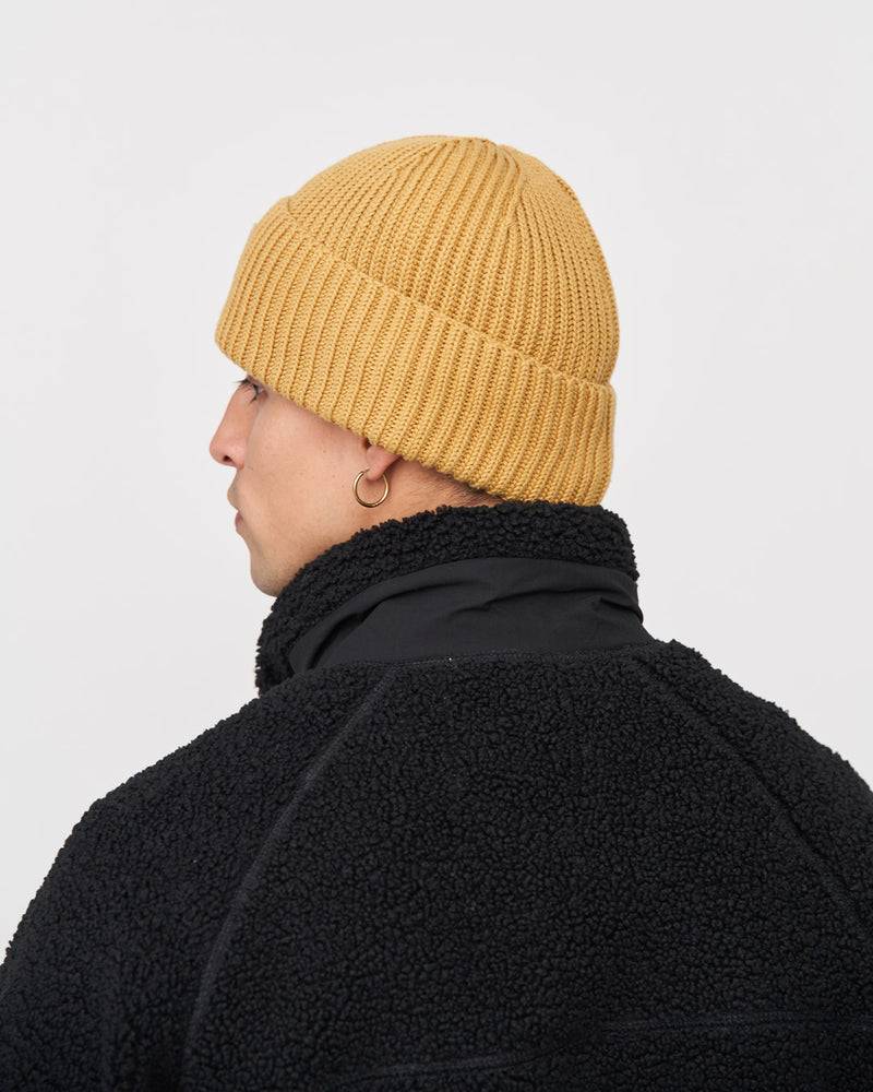 Kuuno Ribbed Cotton Beanie Spicy Pumpkin Neueste Stile