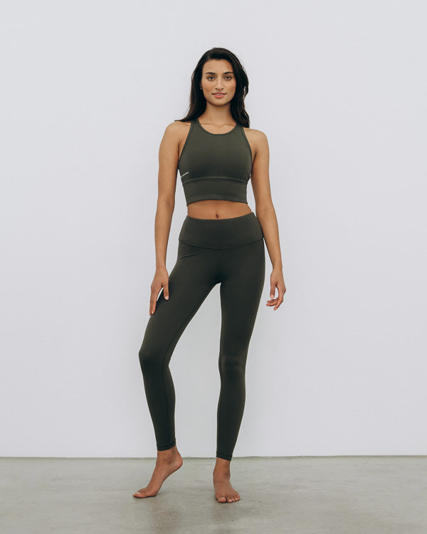 Kuuno Essential High Waist Tights Forest Green Discount Store für neue Produkte