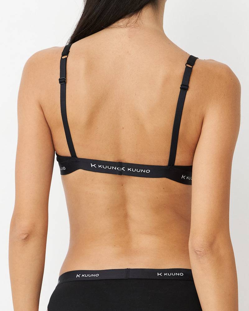 Kuuno Everyday Bra Night Black Fabrikladen