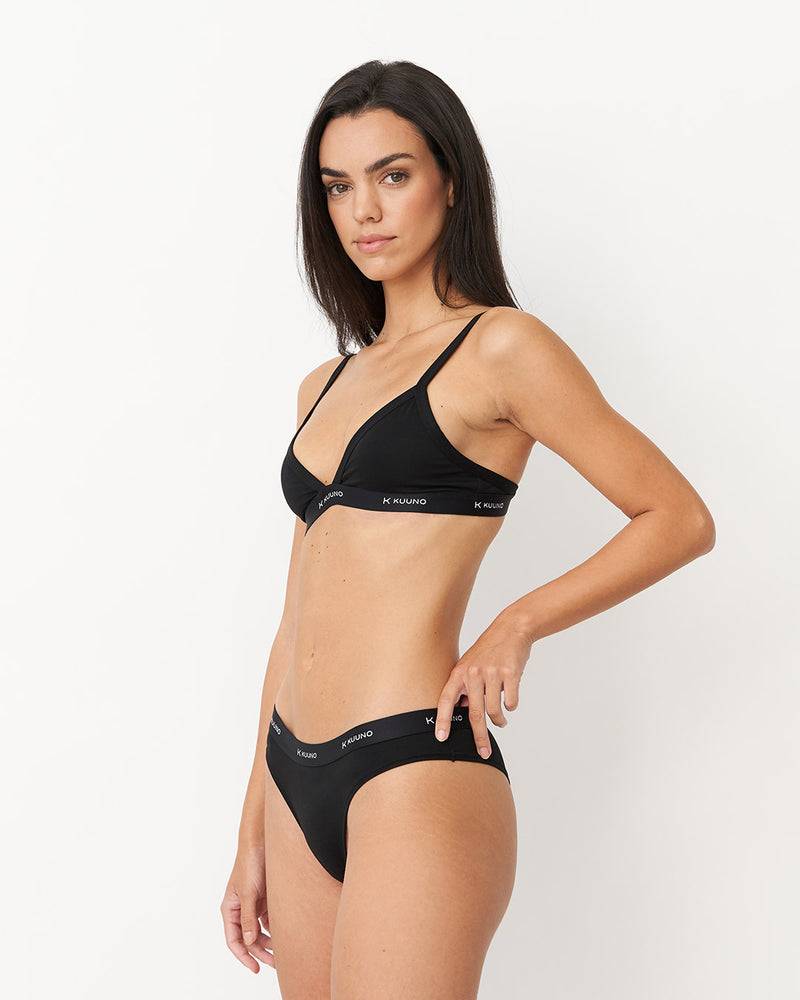 Kuuno 3er-Set Everyday Brazilian Brief Night Black Begrenzt auf 3 Tage