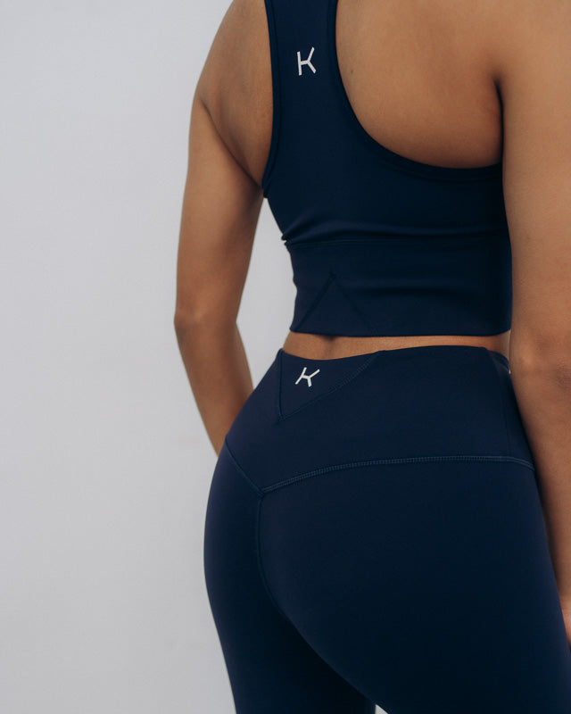 Kuuno Essential High Waist Tights Navy Blue Black Friday Preise
