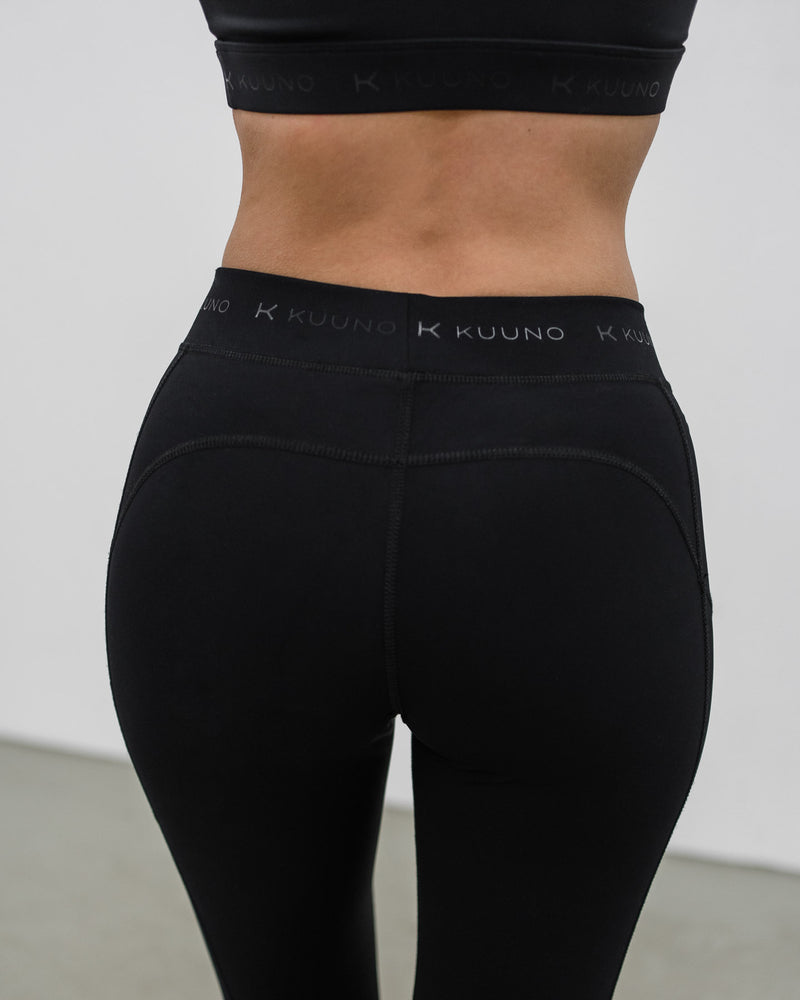 Kuuno Dynamic High Waist Tights Night Black 50% Rabatt für begrenzte Zeit
