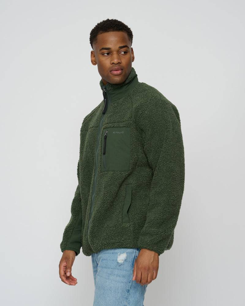 Kuuno Everyday Fleece Jacket Forest Green 2025