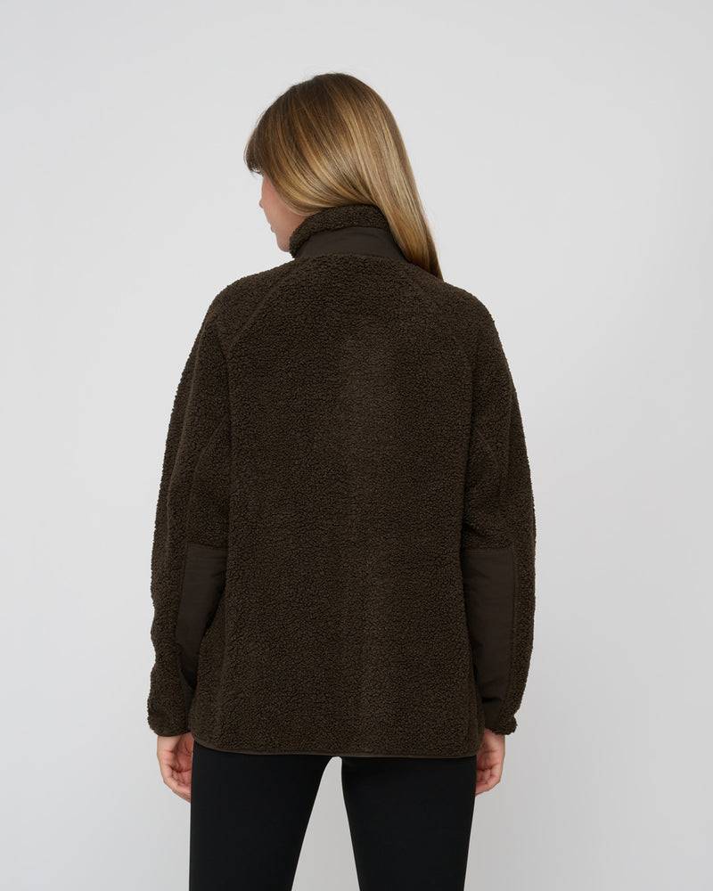 Kuuno Everyday Fleece Jacket Midnight Brown Online