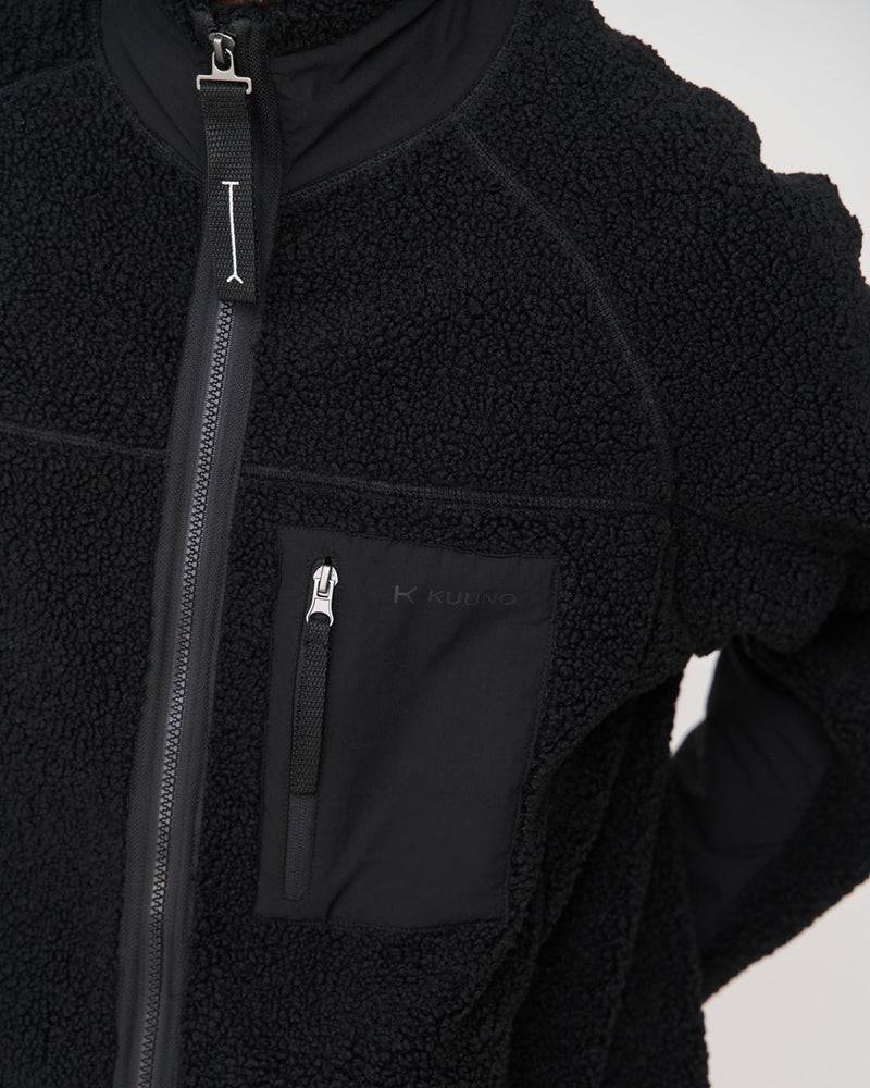 Kuuno Everyday Fleece Jacket Night Black Outlet
