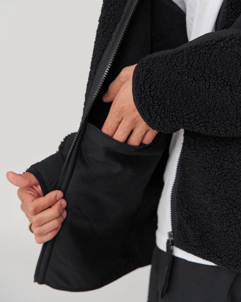 Kuuno Everyday Fleece Jacket Night Black Outlet