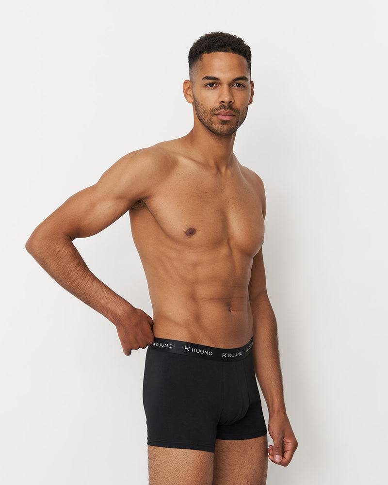 Kuuno Everyday Boxers Short Night Black Rabatt
