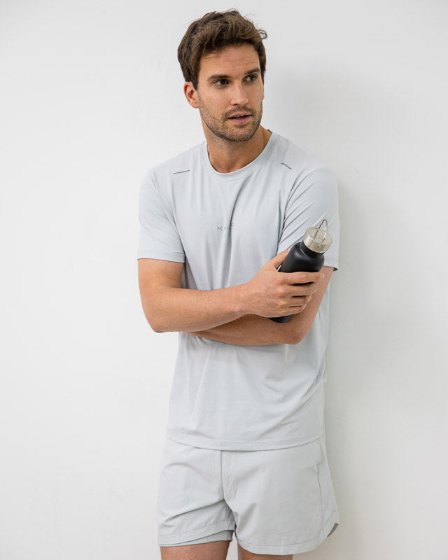 Kuuno Dynamic Sports Shirt Simple Grey Flash Sale
