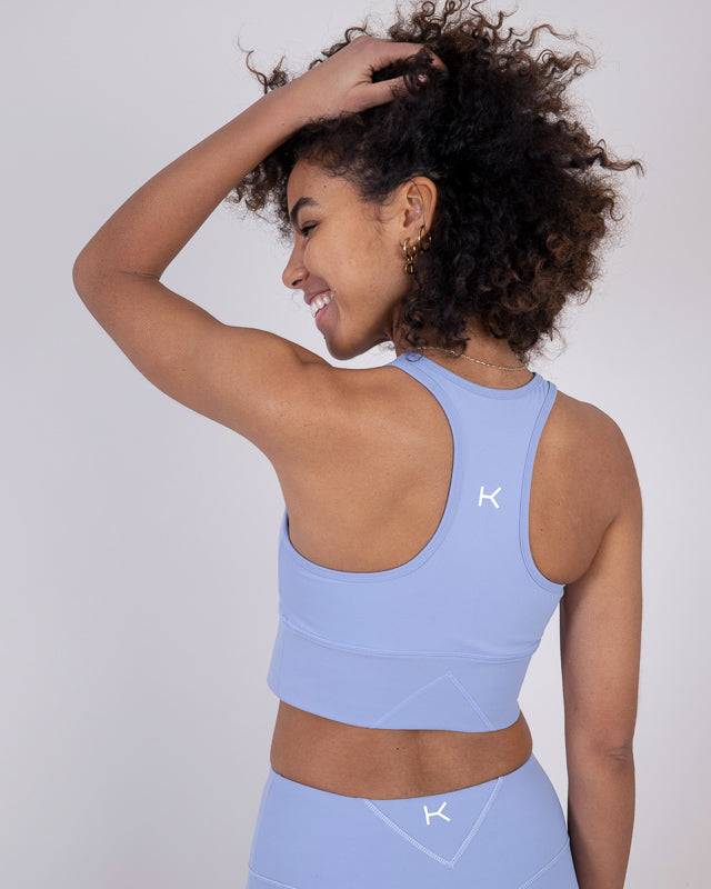 Kuuno Essential Movement Bra Sky Blue Black Friday