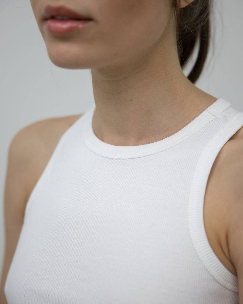 Kuuno Everyday Cotton Tank Top Classic White Valentinstagsangebot