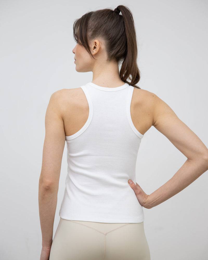 Kuuno Everyday Cotton Tank Top Classic White Valentinstagsangebot