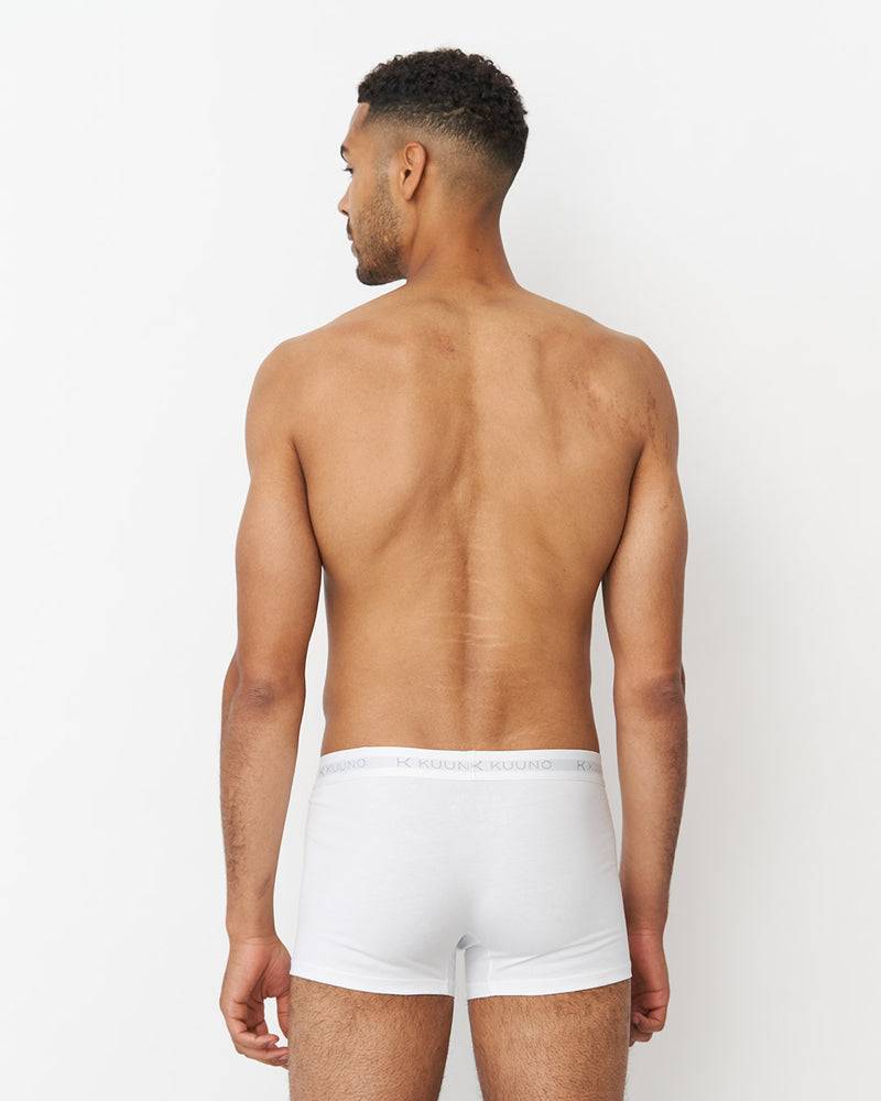 Kuuno Everyday Boxers Short Classic White Kauf eins, bekomm eins gratis