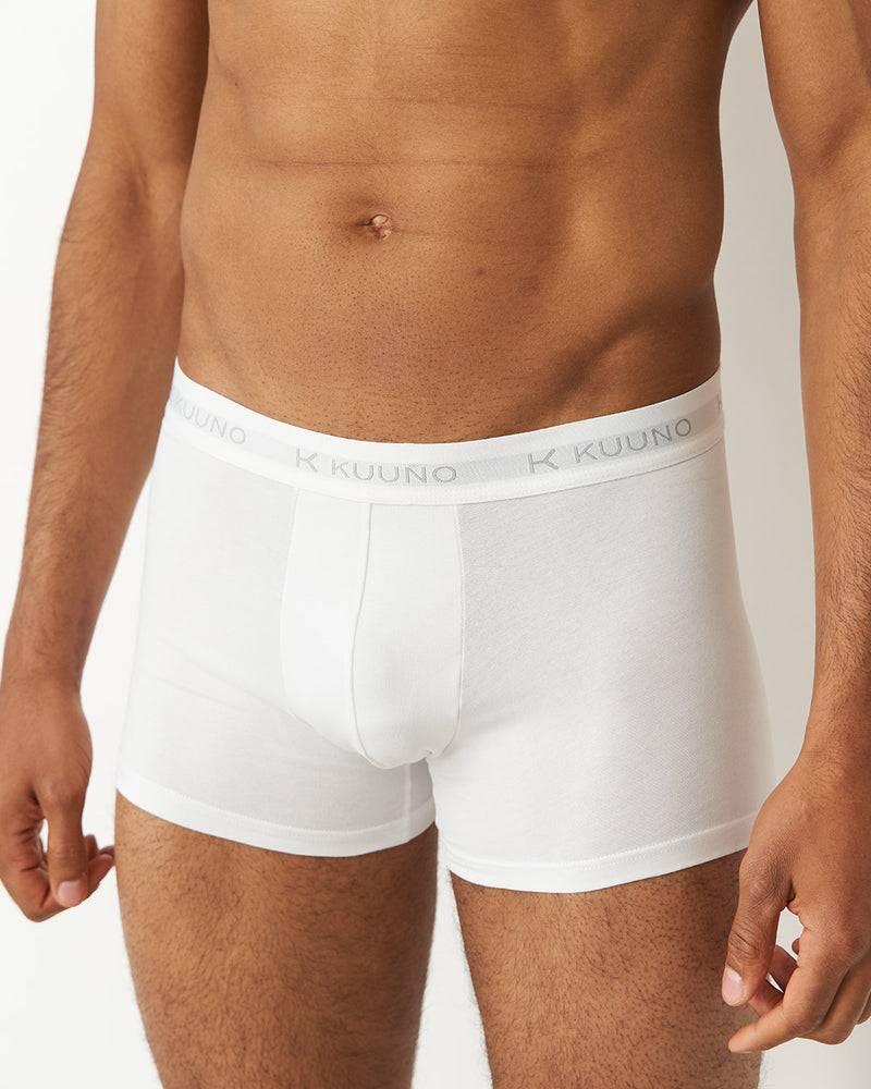 Kuuno Everyday Boxers Short Classic White Kauf eins, bekomm eins gratis