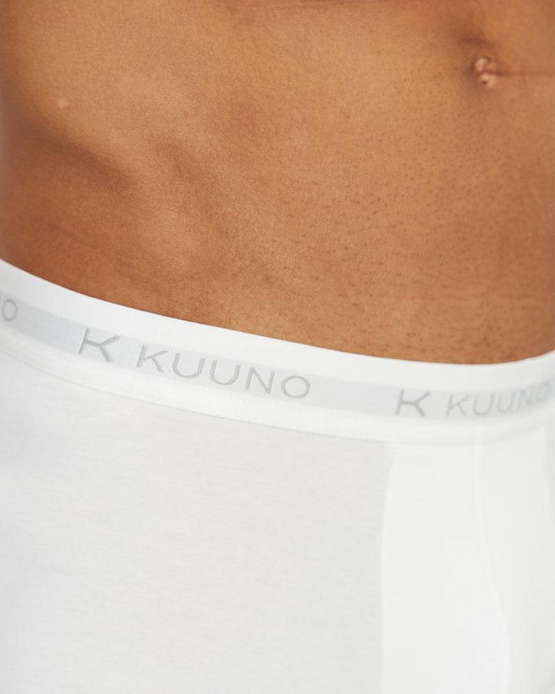 Kuuno Everyday Boxers Short Classic White Kauf eins, bekomm eins gratis