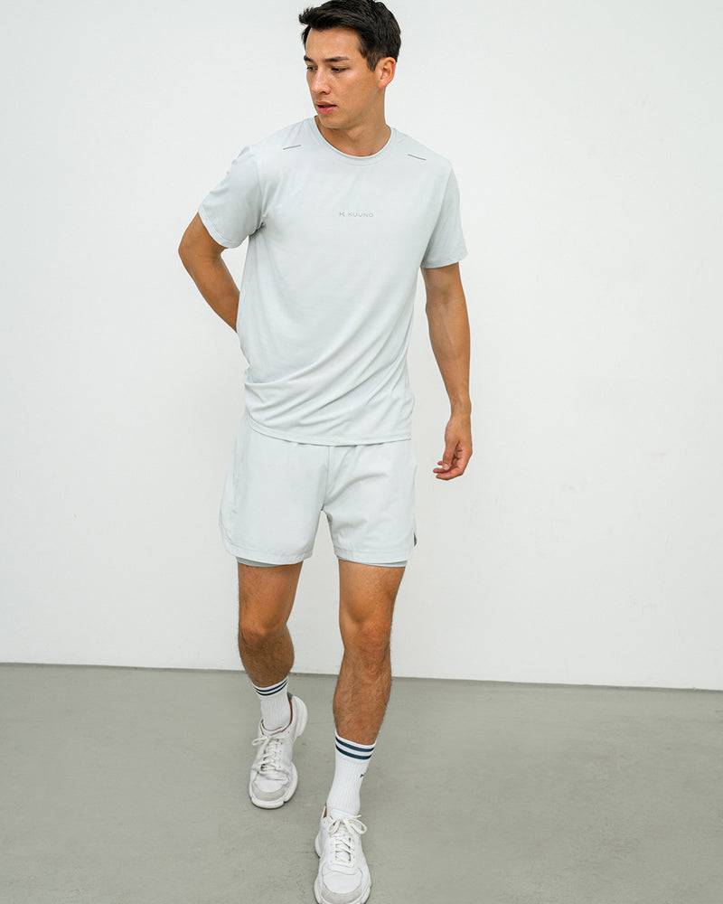 Kuuno Dynamic Sports Shorts Simple Grey Sonderangebote