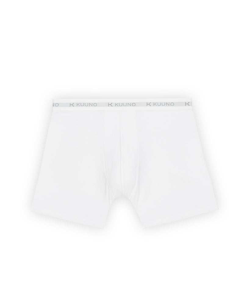 Kuuno Everyday Boxers Long Classic White Super Sparpreis