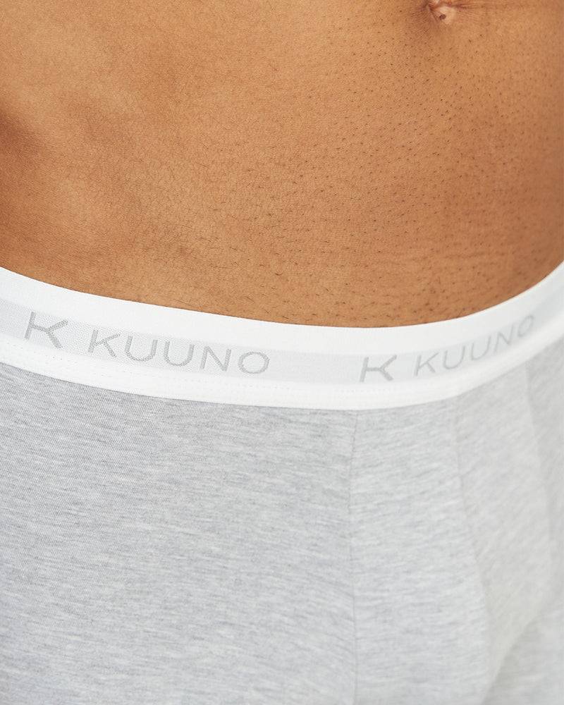 Kuuno Everyday Boxers Long Light Grey Letzte 2 Tage