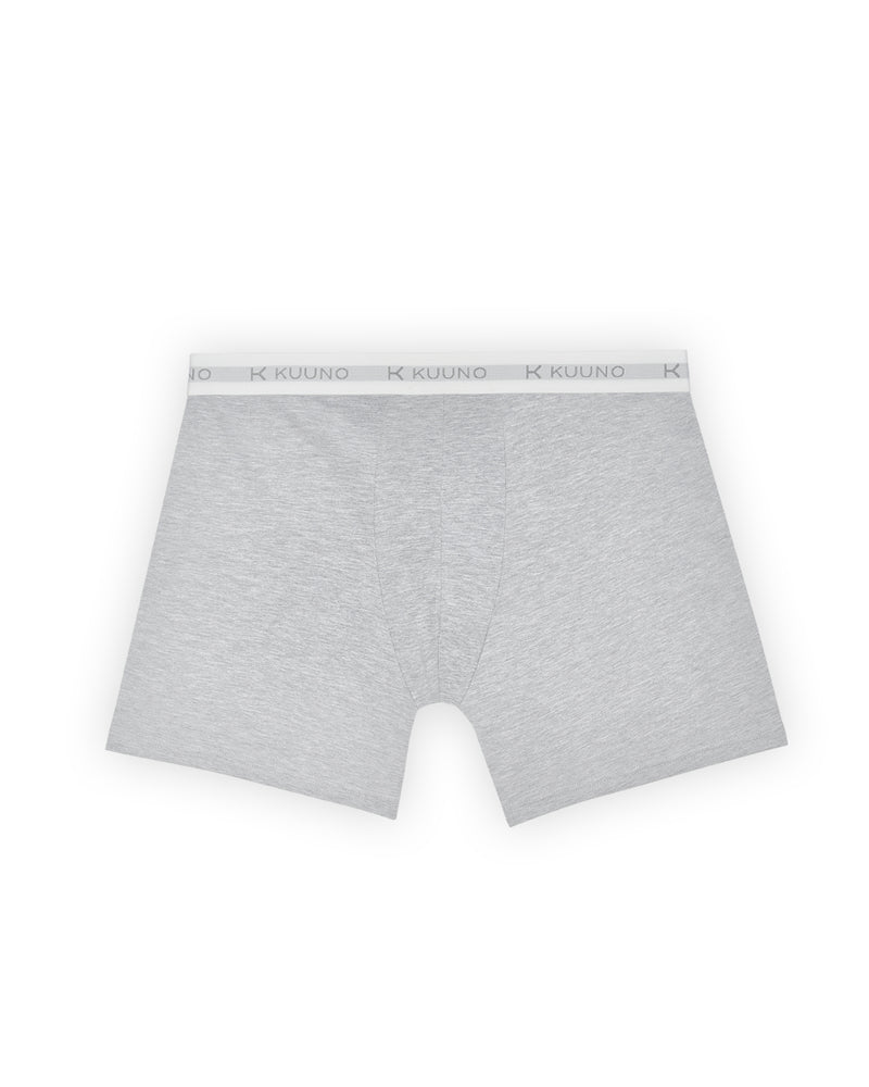 Kuuno Everyday Boxers Long Light Grey Letzte 2 Tage