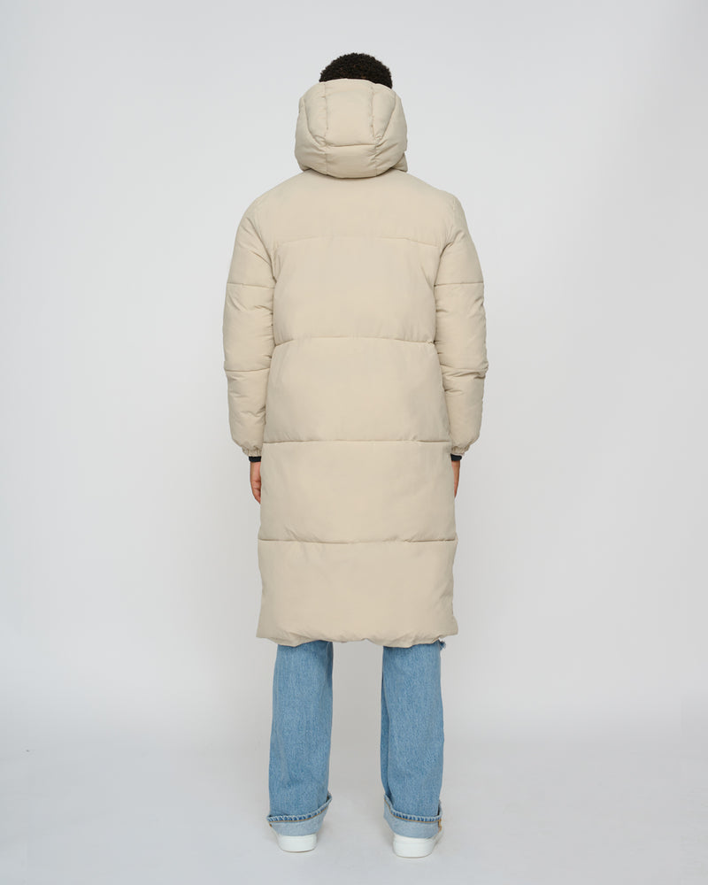 Kuuno Everyday Long Puffer Jacket Light Beige Riesige Rabatte
