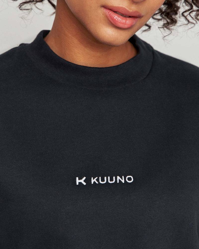 Kuuno Essential Cropped Sweater Night Black Begrenzt auf 3 Tage