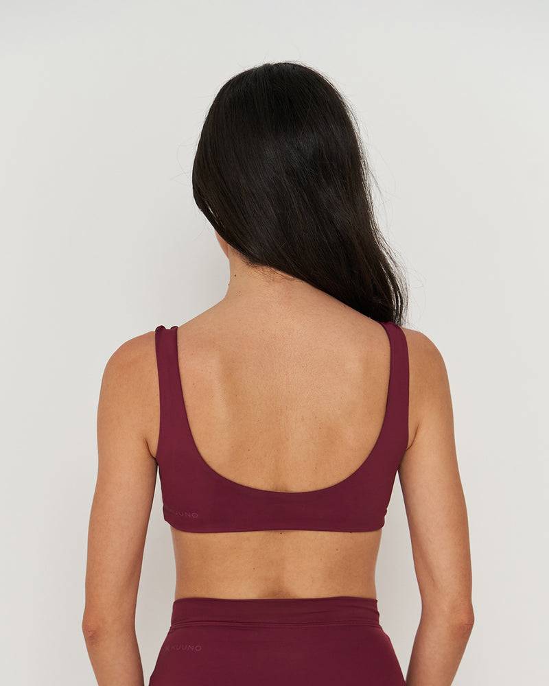 Kuuno Bikini Top Dark Berry Rabatte dieses Monats
