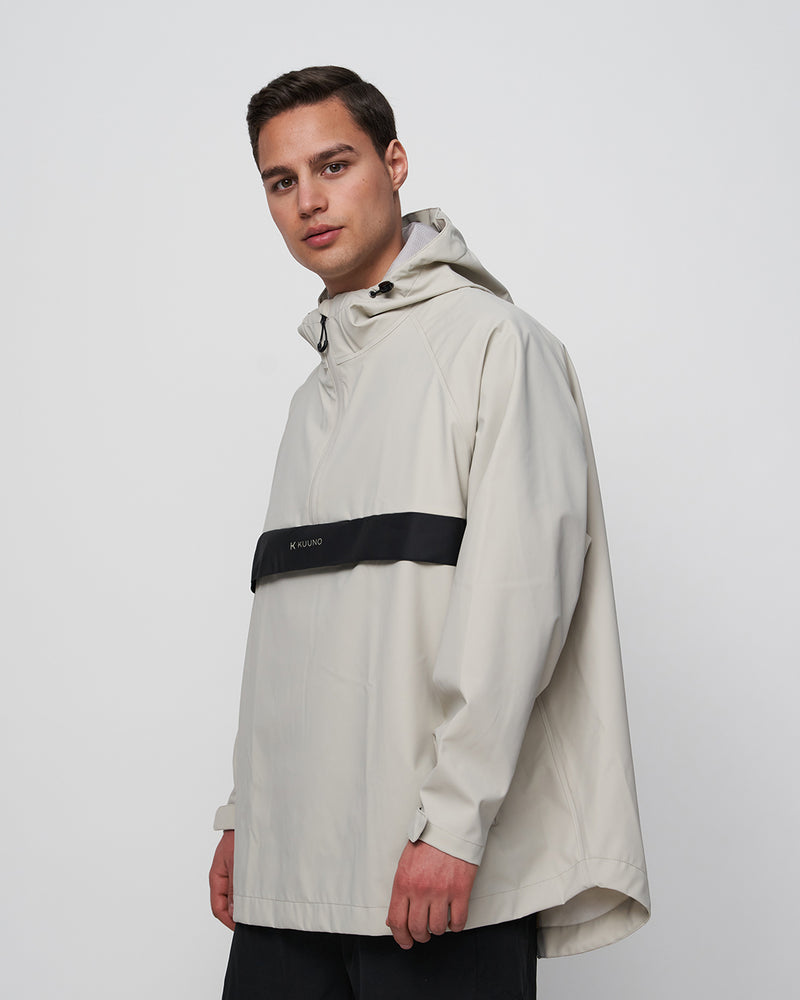 Kuuno Everyday Half Zip Jacket Light Beige 2025