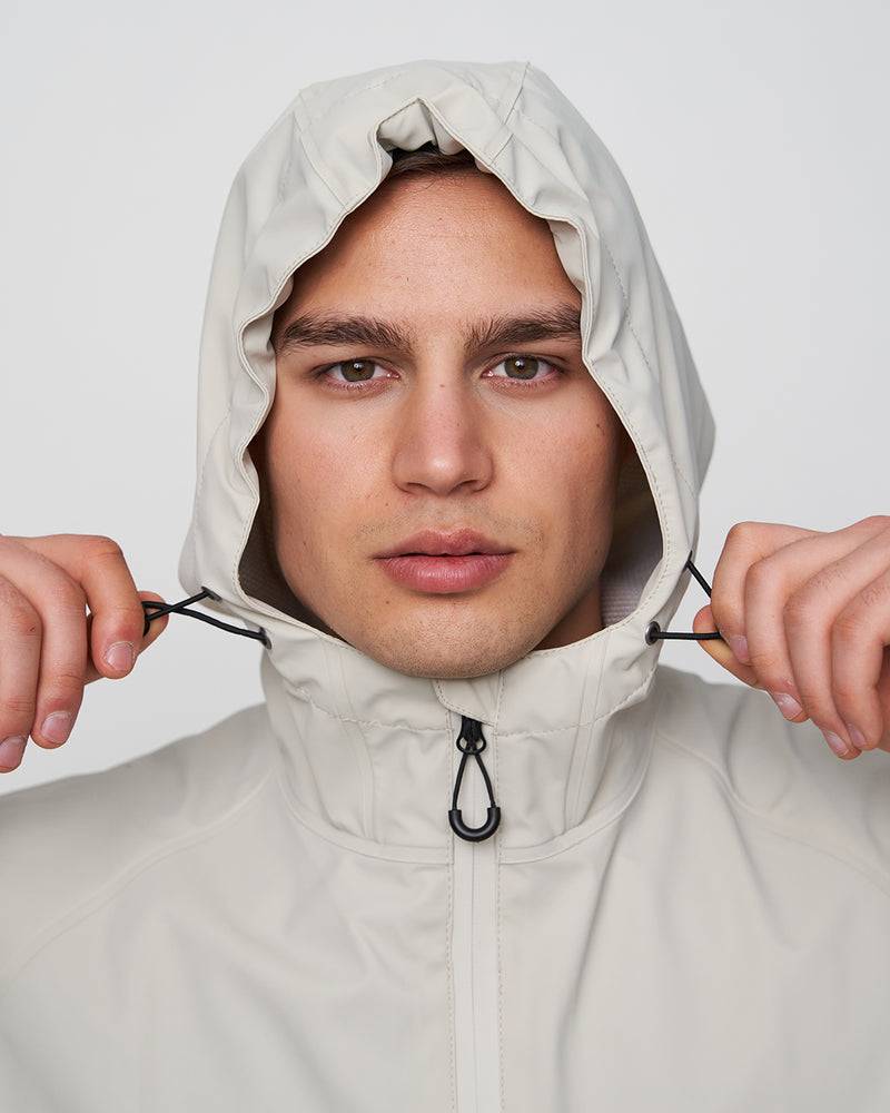 Kuuno Everyday Half Zip Jacket Light Beige 2025