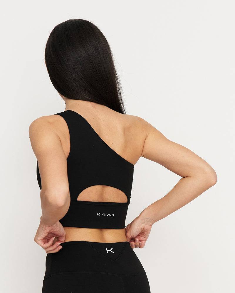 Kuuno Essential One Shoulder Bra Night Black Limitierter Zeitrabatt