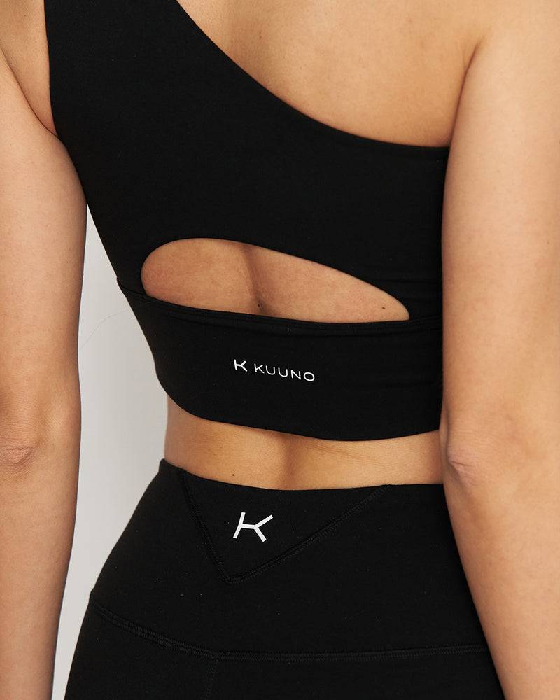 Kuuno Essential One Shoulder Bra Night Black Limitierter Zeitrabatt