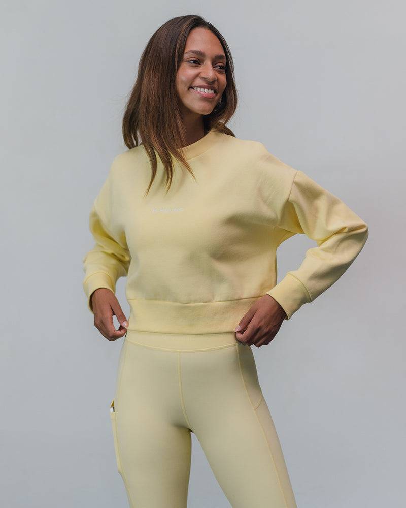 Kuuno Dynamic High Waist Tights Pale Yellow Großer Ausverkauf