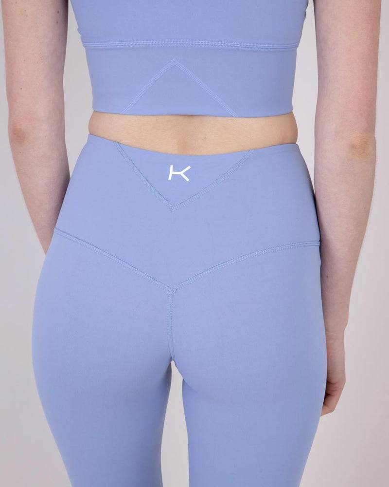 Kuuno Tall Essential High Waist Tights Sky Blue Saisonschlussverkauf