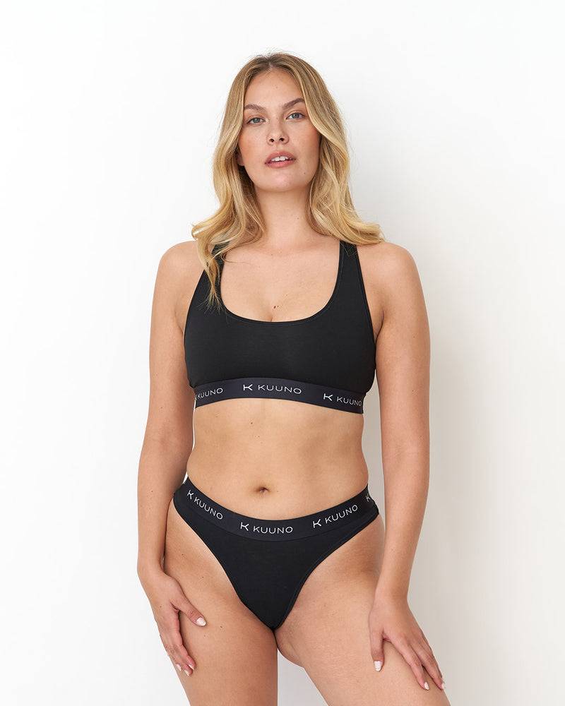 Kuuno Everyday Bra Sporty Night Black Cyber Monday