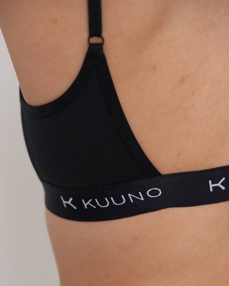 Kuuno Everyday Soft Bra Night Black Jubiläumsangebot