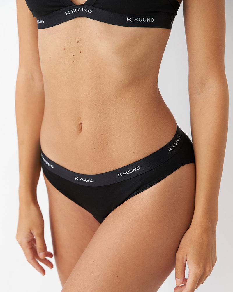 Kuuno 3er-Set Everyday Classic Brief Night Black Top Angebot